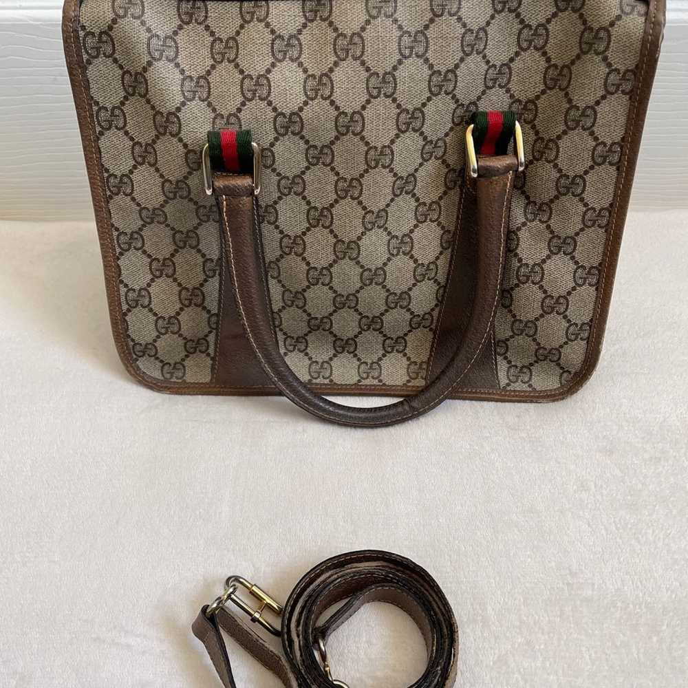 Vintage Gucci 1980’s Shoulder Crossbody Bag - image 4