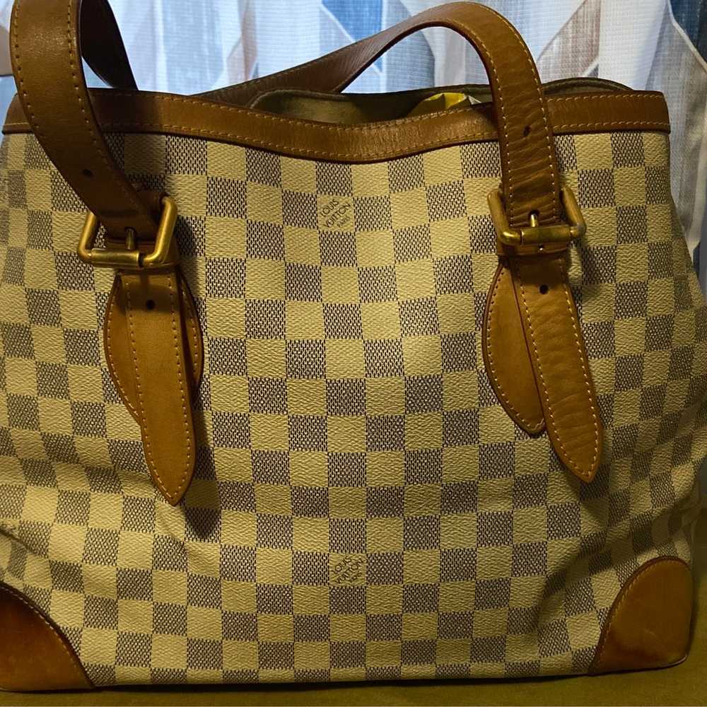 Authentic Louis Vuitton Hampstead MM Damier Azul - image 3