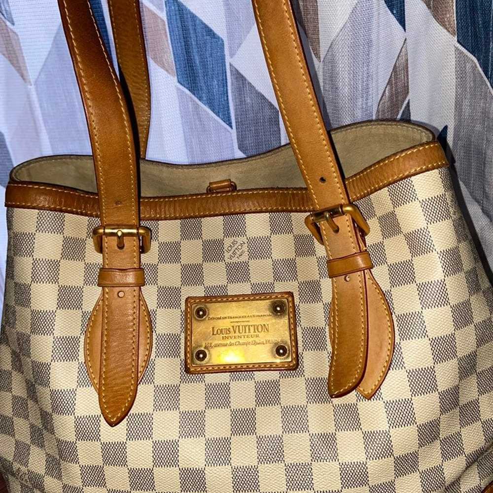 Authentic Louis Vuitton Hampstead MM Damier Azul - image 4