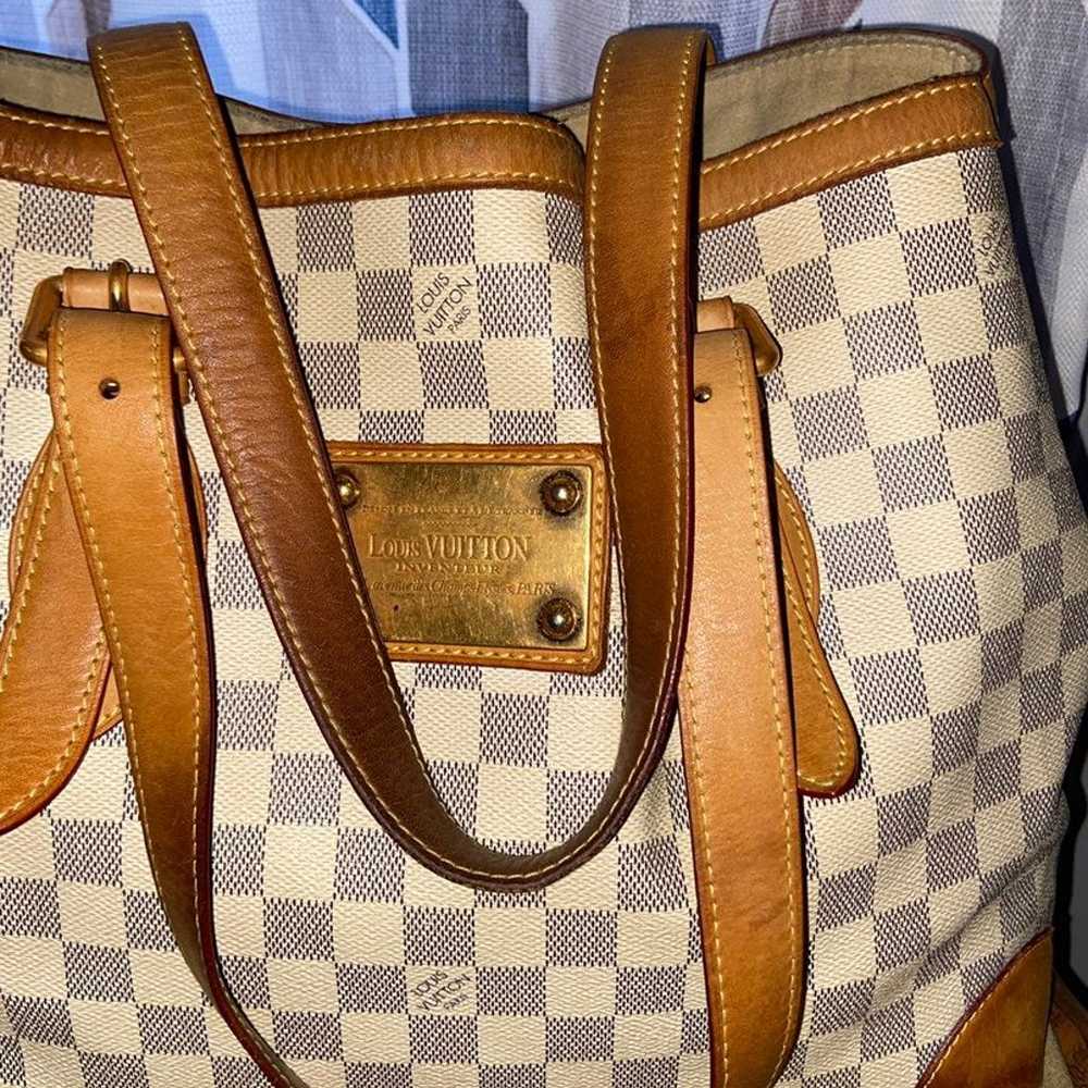 Authentic Louis Vuitton Hampstead MM Damier Azul - image 5