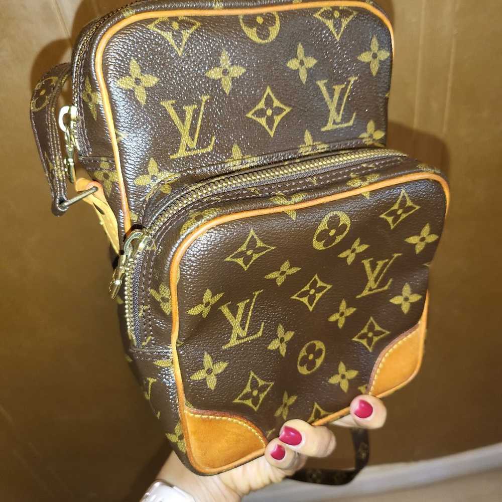 Louis Vuitton Brown Amazone Monogram  Canvas Cros… - image 10