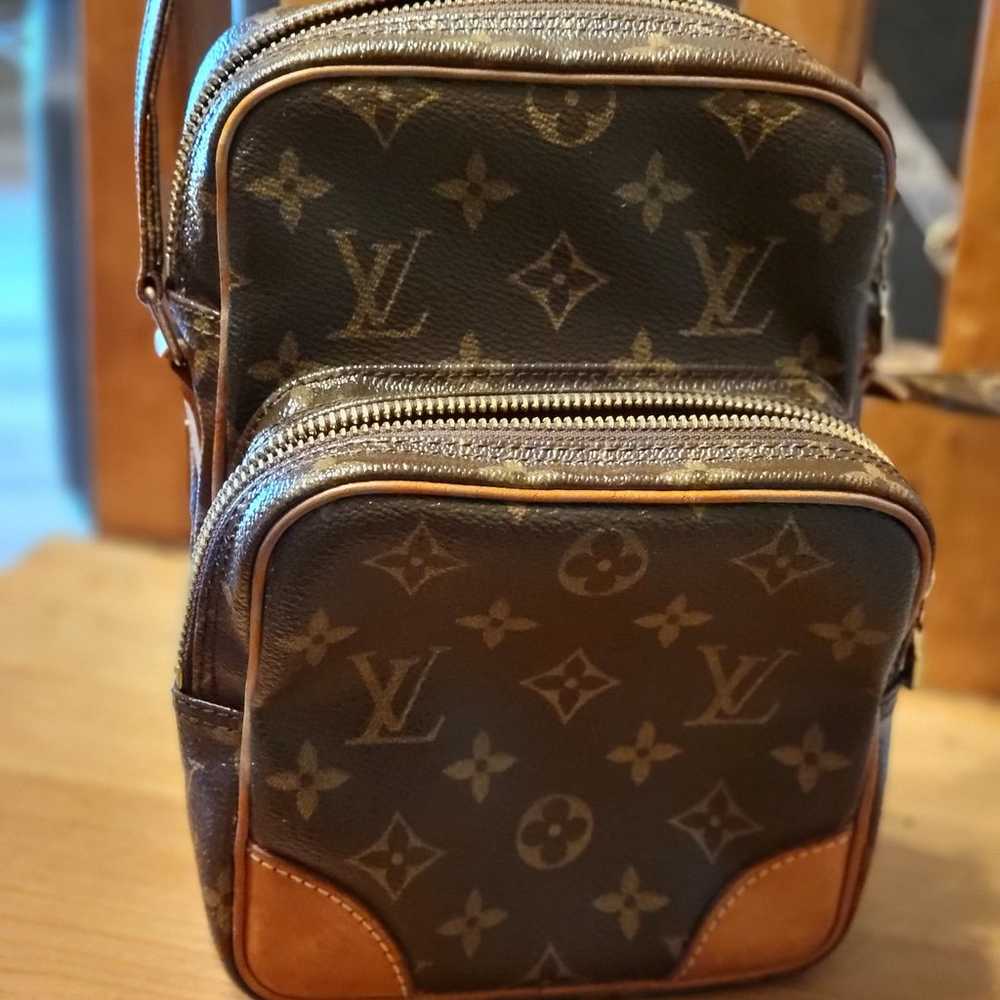 Louis Vuitton Brown Amazone Monogram  Canvas Cros… - image 6