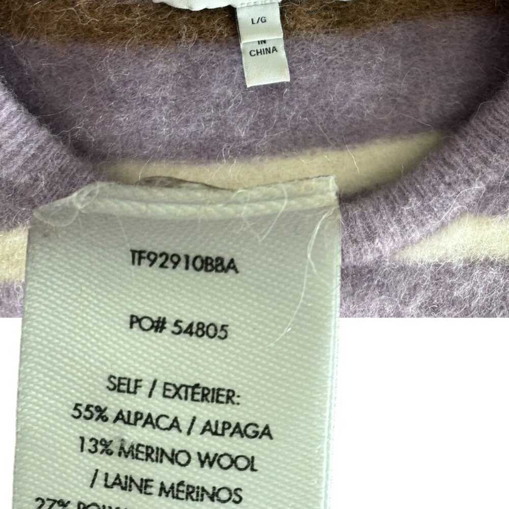 Derek Lam 10 Crosby Alpaca Wool Puff Sleeve Sweat… - image 5