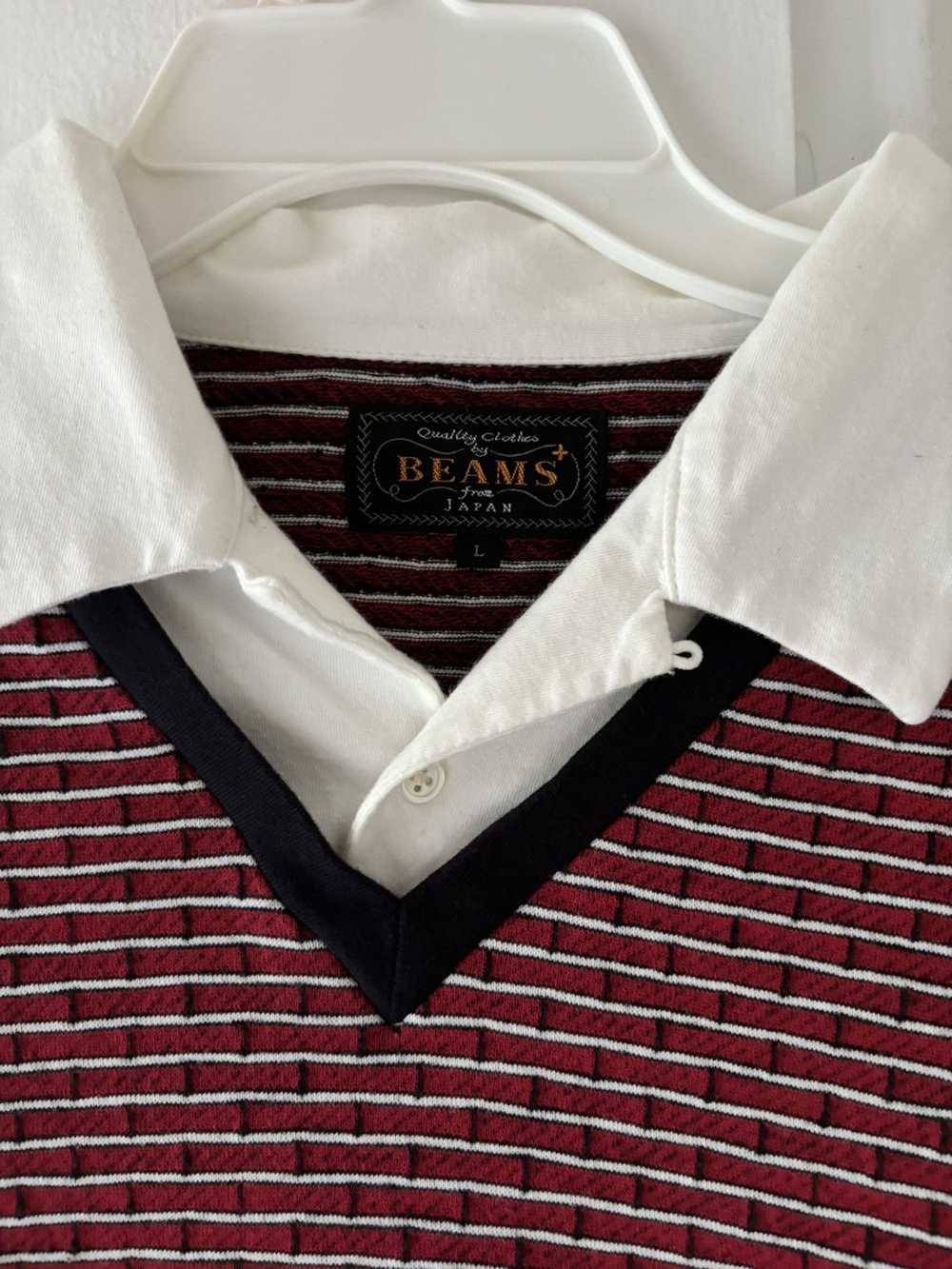 Beams Plus Beams Plus fake layer polo - image 2