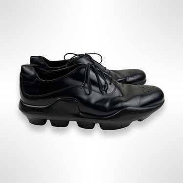 Prada mens platform brogues best sale