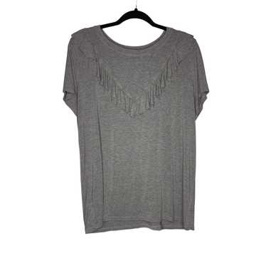 Torrid Womens Super Soft Knits Gray Short Sleeve … - image 1