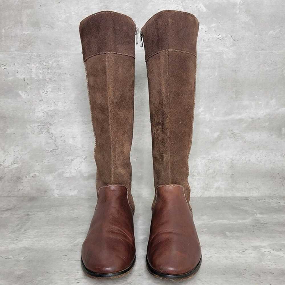 Vintage Hush Puppies Boots Womens Size 8.5 Brown … - image 2