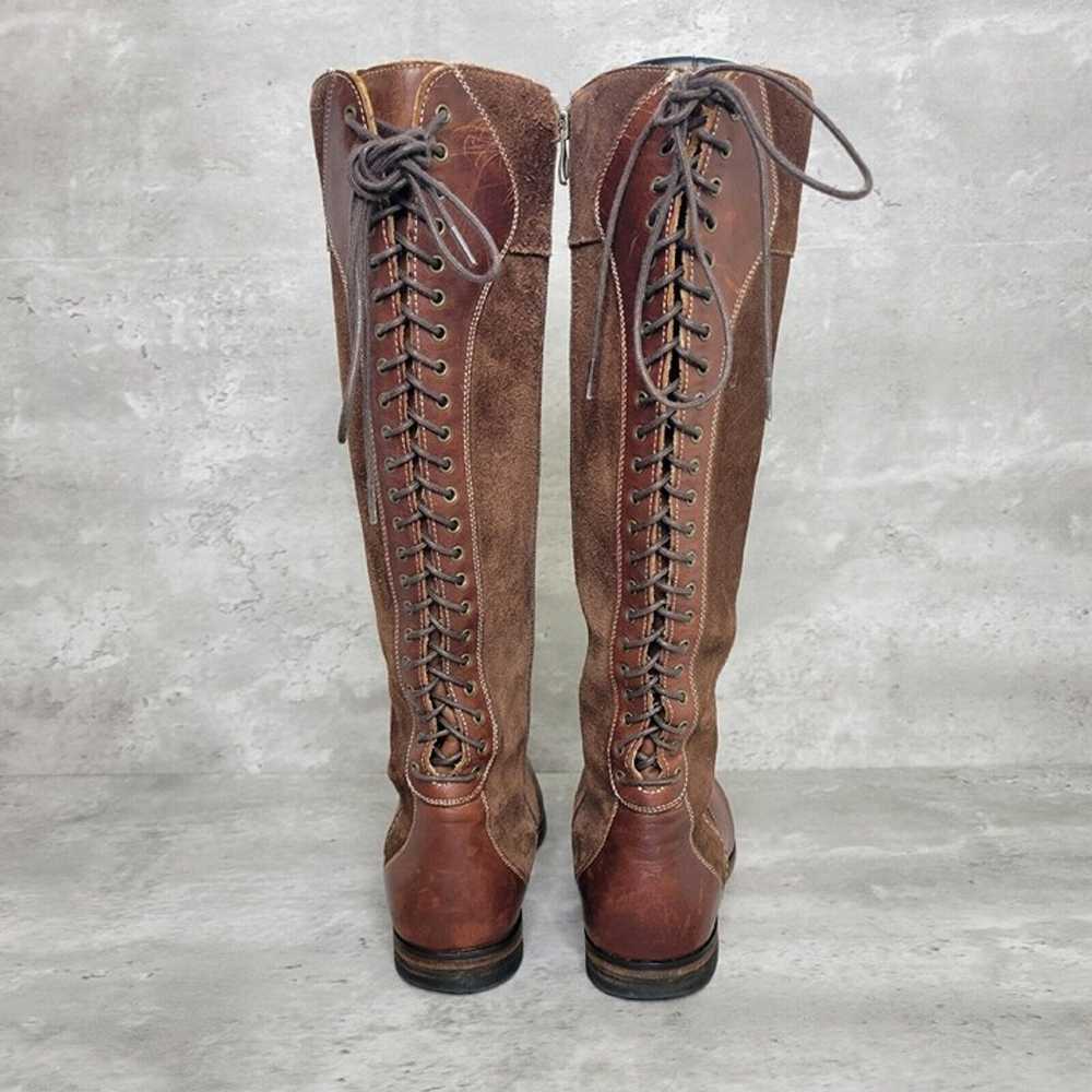 Vintage Hush Puppies Boots Womens Size 8.5 Brown … - image 4