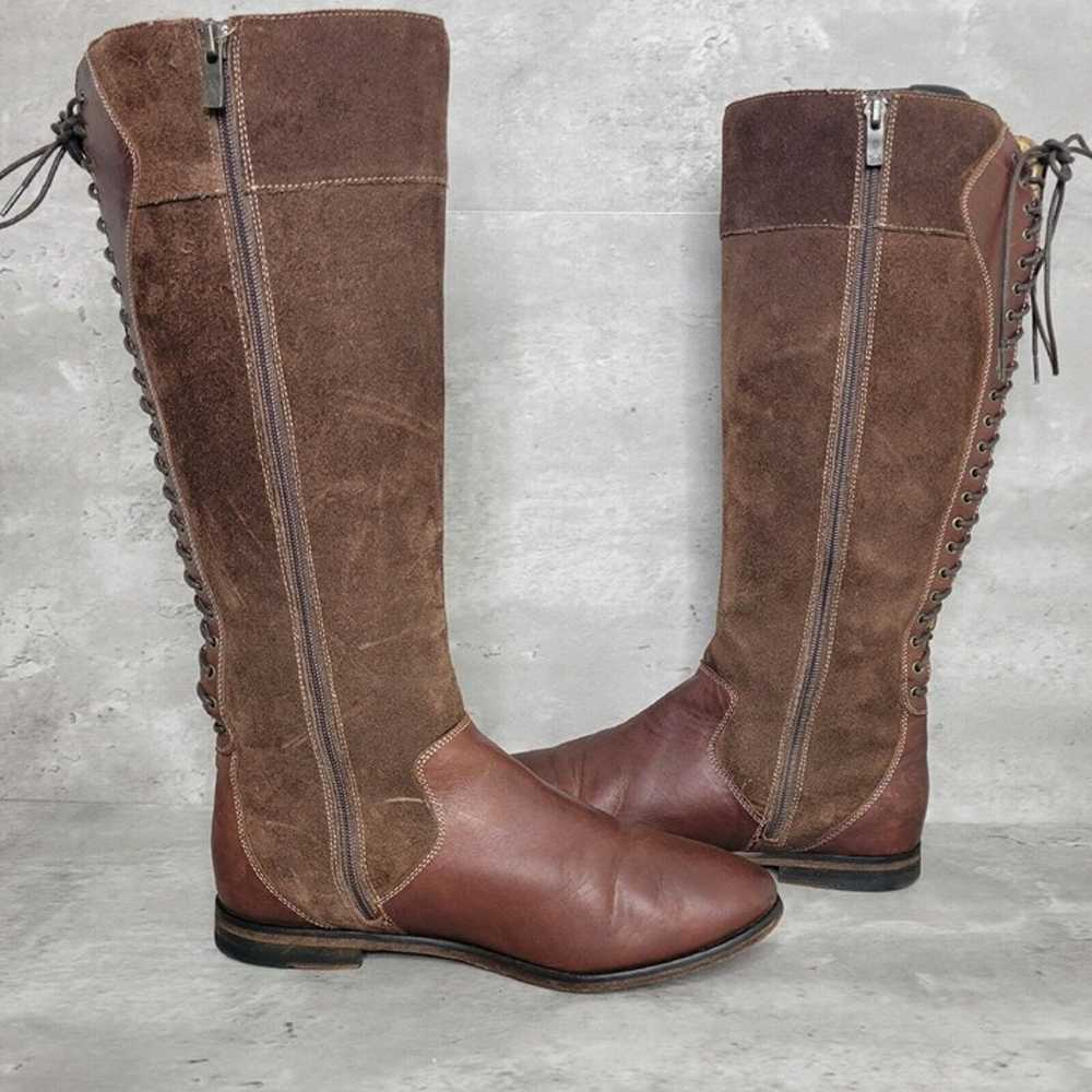 Vintage Hush Puppies Boots Womens Size 8.5 Brown … - image 7