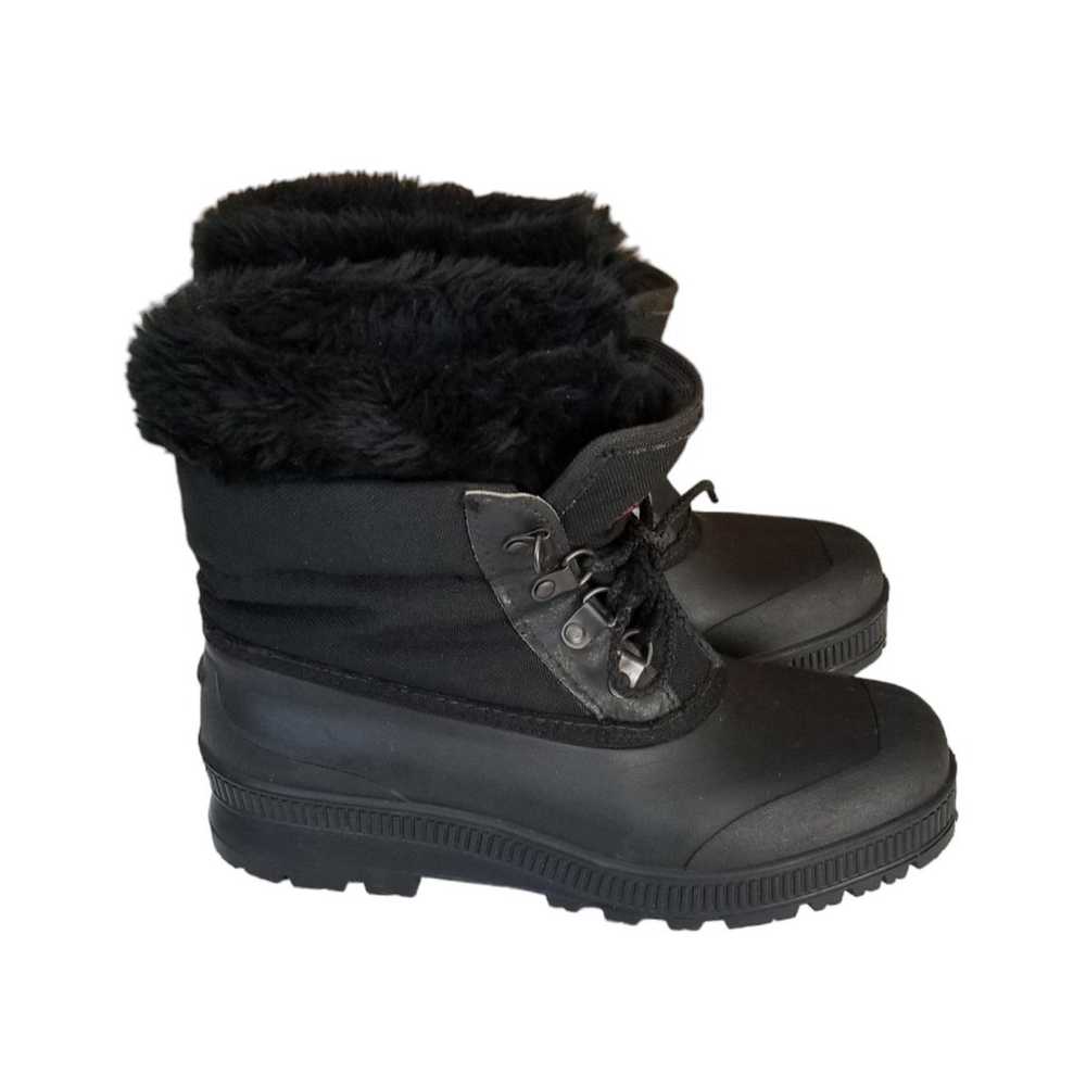 Sorel Vintage Kaufman Womens Size 8 Black Felt Li… - image 2