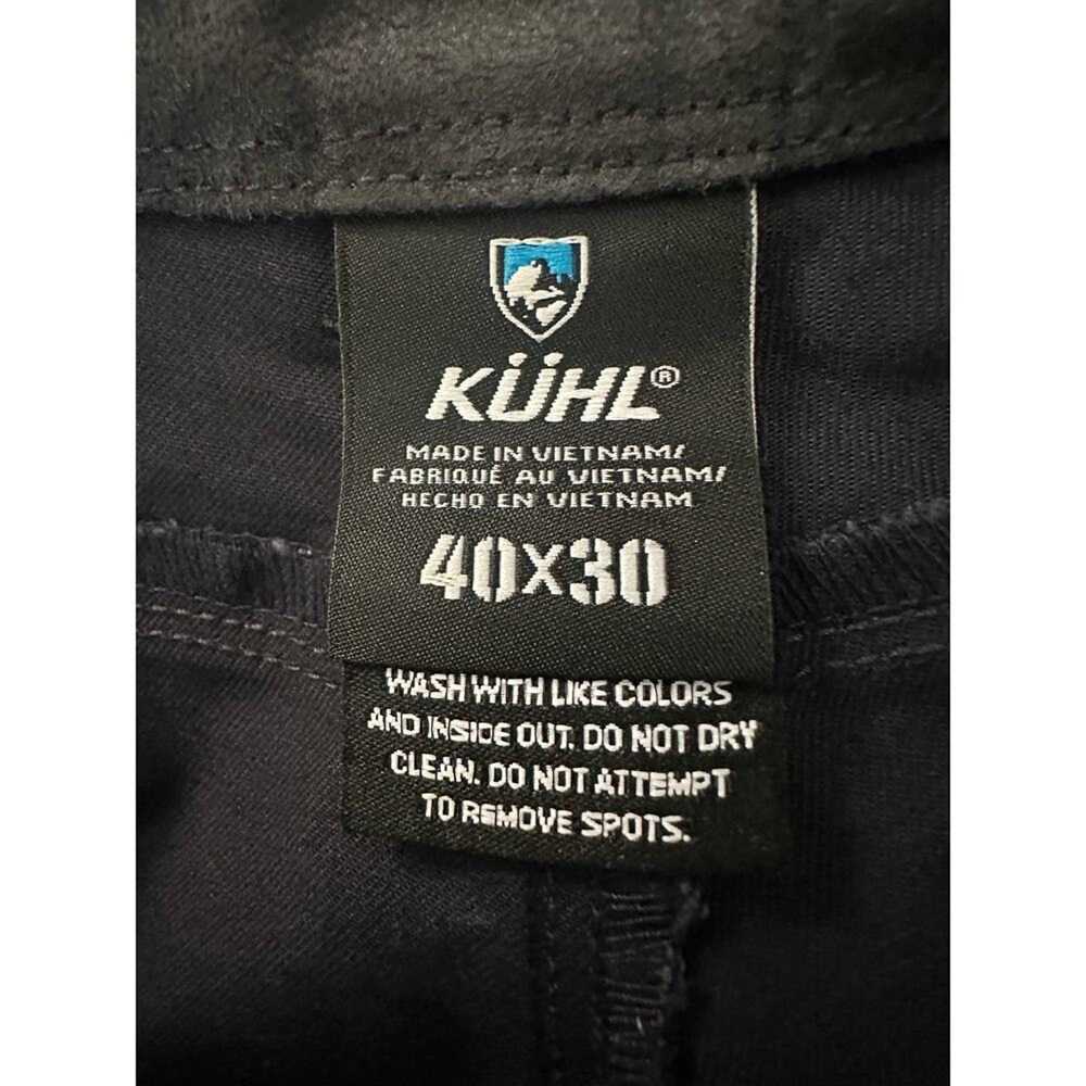 Kuhl Free RYDR Men’s Black Pants 40x30 - image 11