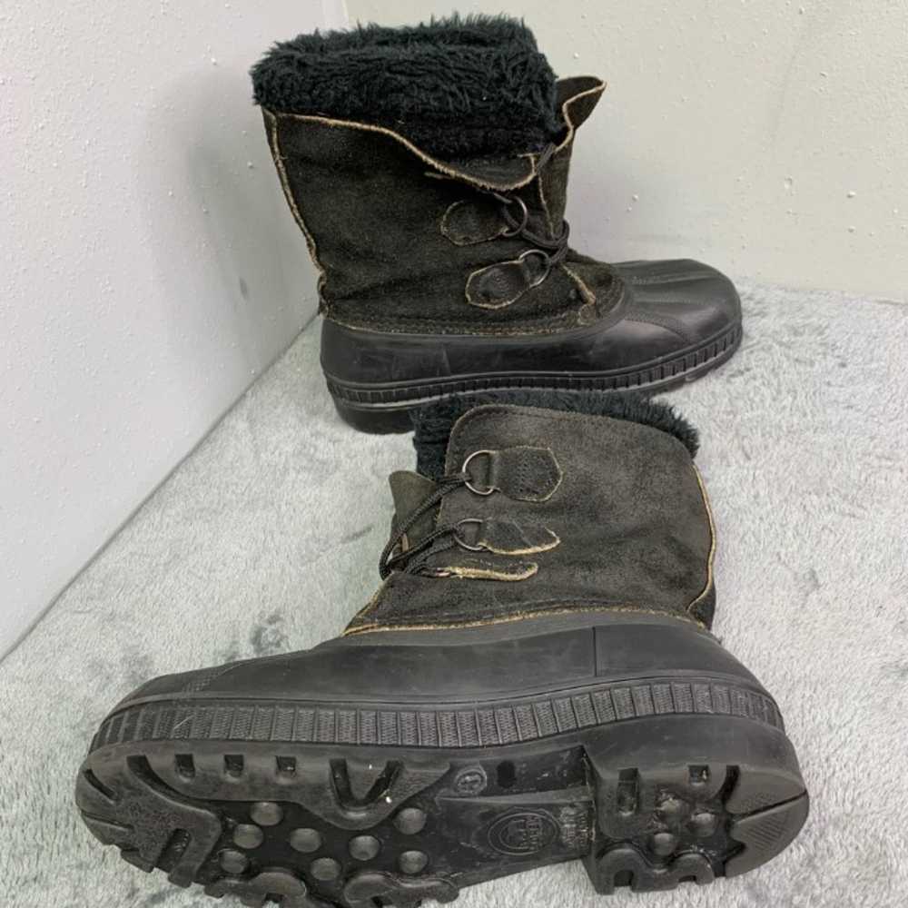 Vintage Sorel Kaufman Winter Suede Boots size 5 W… - image 5