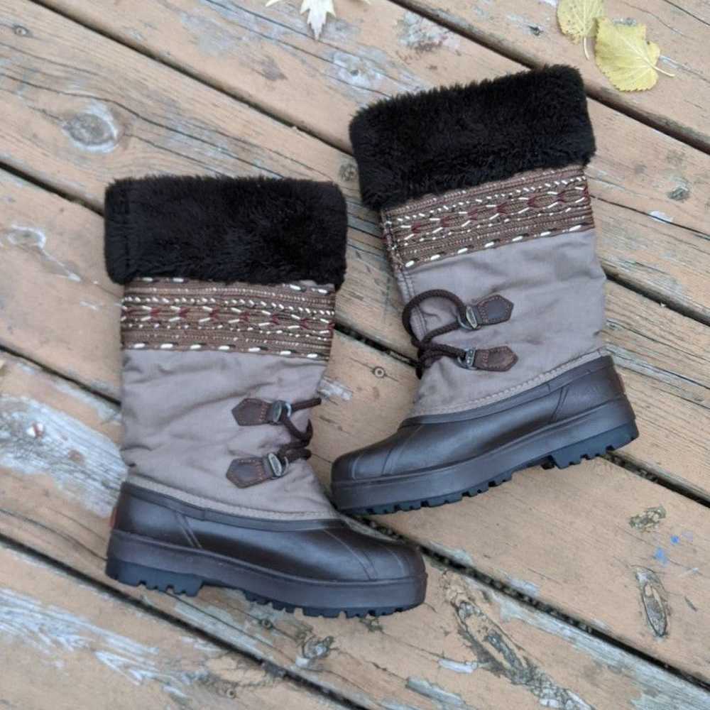 SOREL winter duck boots sz 6 - image 1