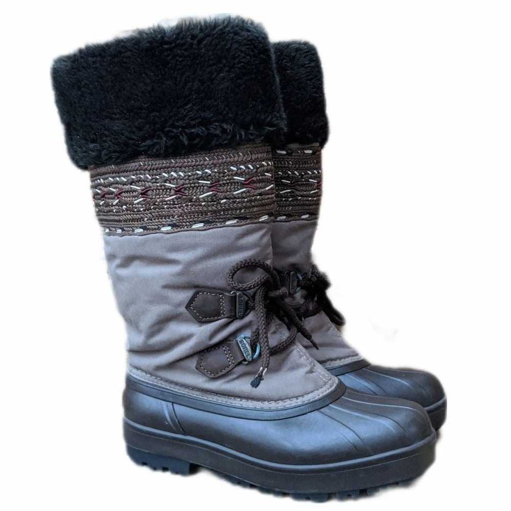 SOREL winter duck boots sz 6 - image 2