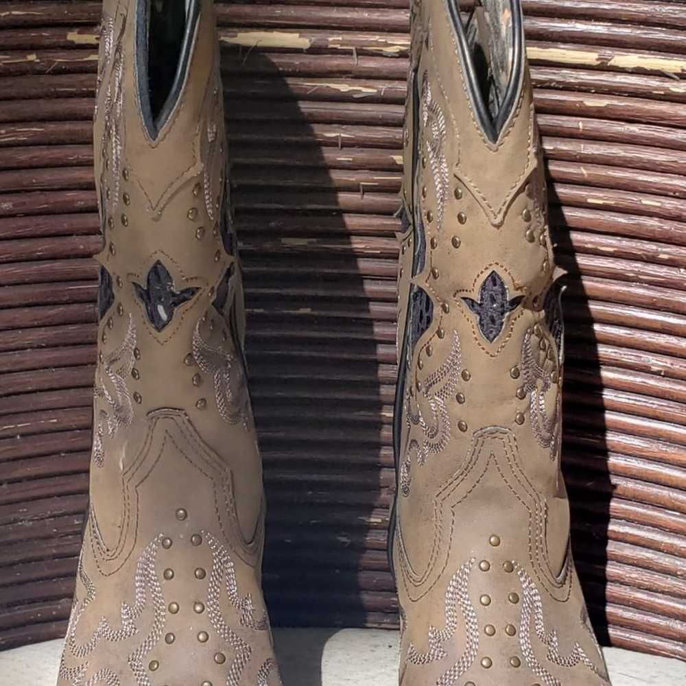 Laredo WOMENS Lucretia 52132 Cowboy Western Leath… - image 1