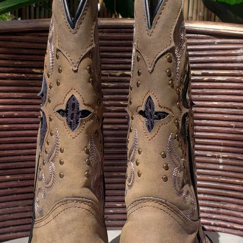 Laredo WOMENS Lucretia 52132 Cowboy Western Leath… - image 7