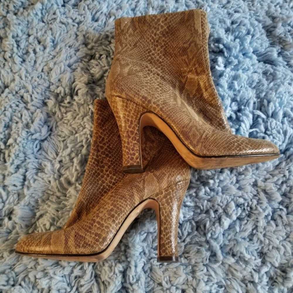 VINTAGE Martinez Valero leather bootie - image 3