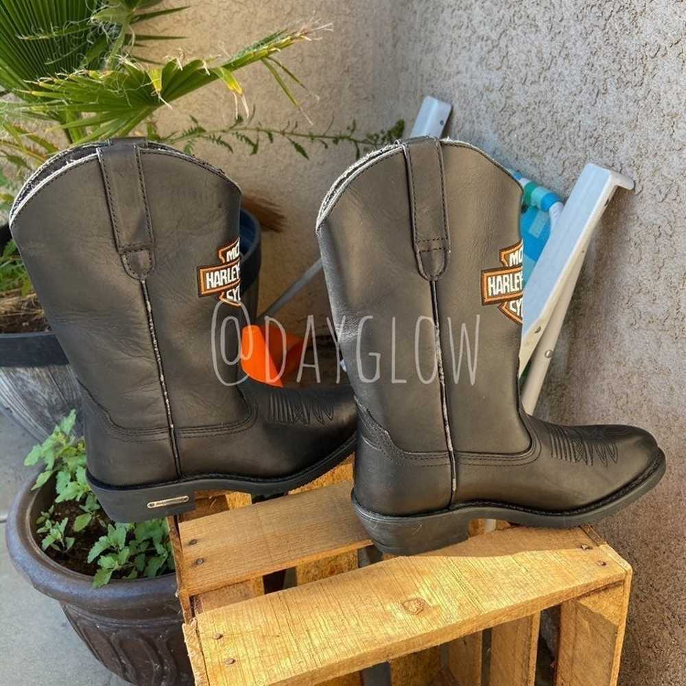 Vintage Harley Davidson Boots - image 2