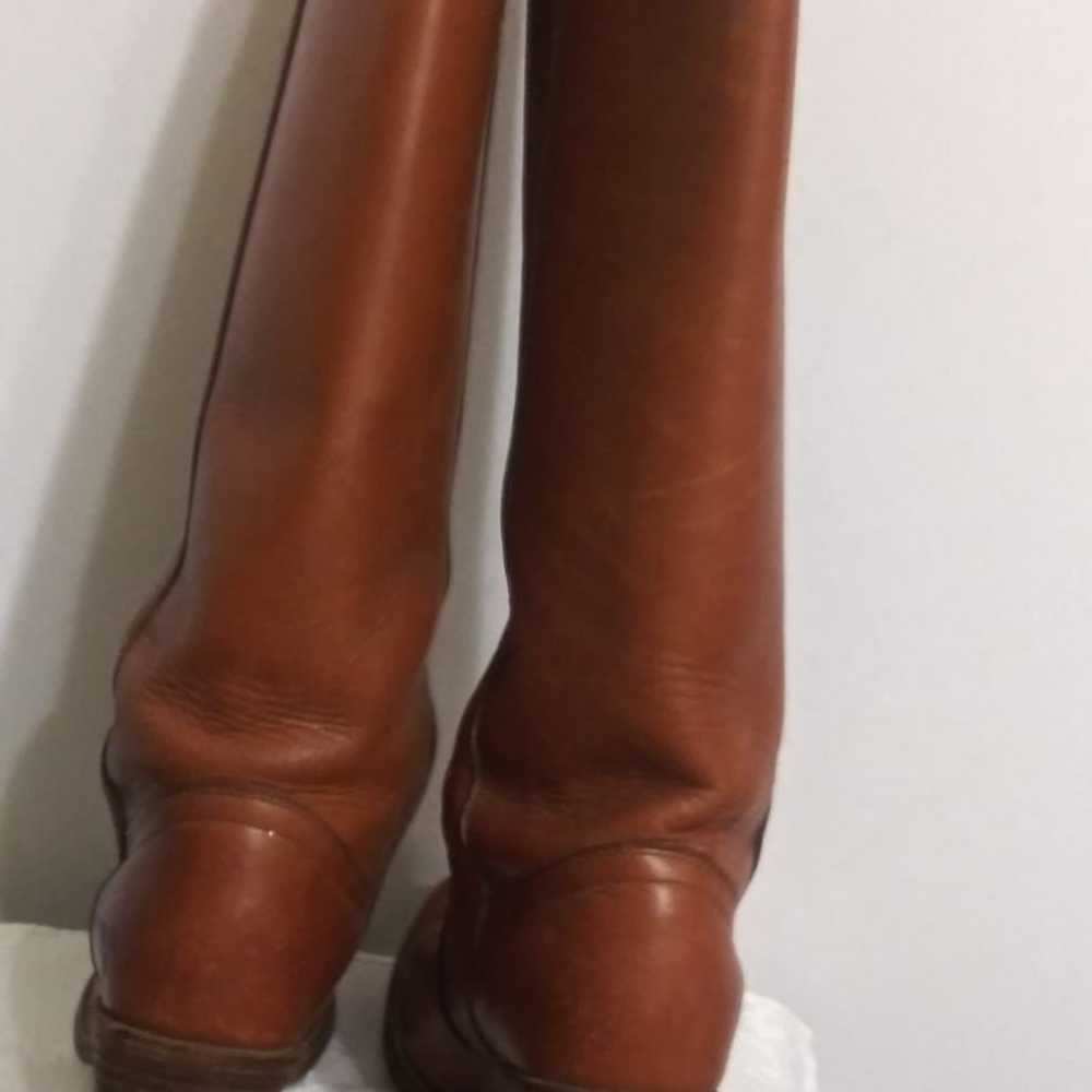 AUTHENTIC VINTAGE FRYE knee high BOOTS from 70's.… - image 5