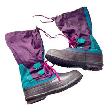 Sorel Teal & Purple Vintage Retro Freestyle Tall W