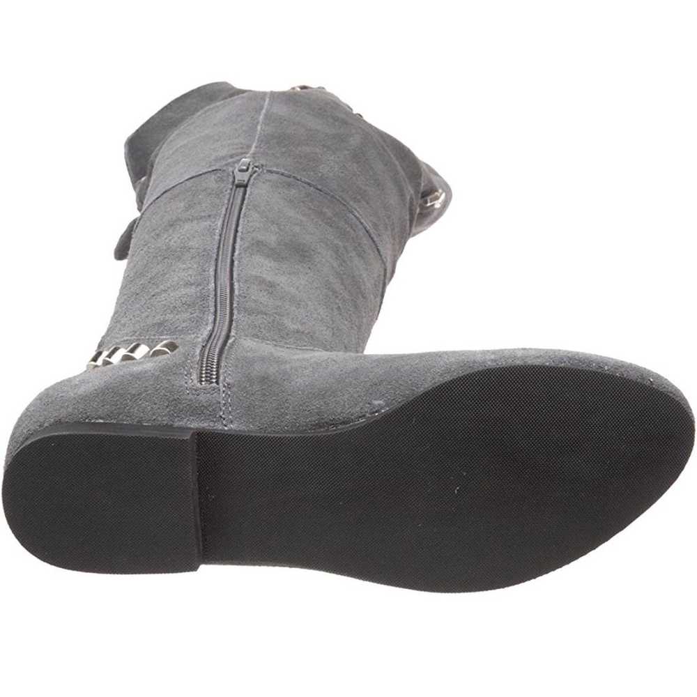 MIA highness gray suede studded boot - image 4