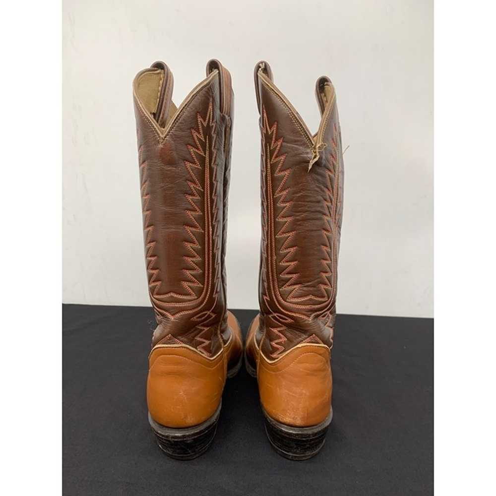 Tony Lama Black Label Vintage Woman’s 6.5AA Brown… - image 3