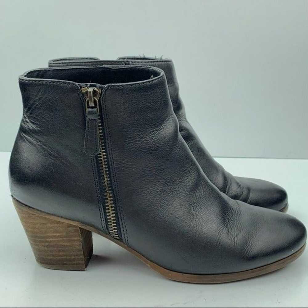 Crown Vintage ankle booties sz 6.5 black - image 12