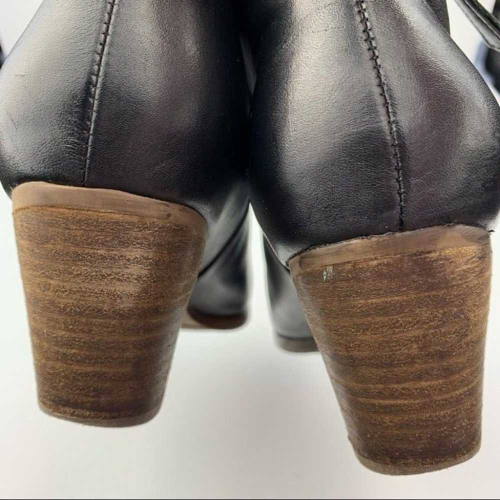 Crown Vintage ankle booties sz 6.5 black - image 8