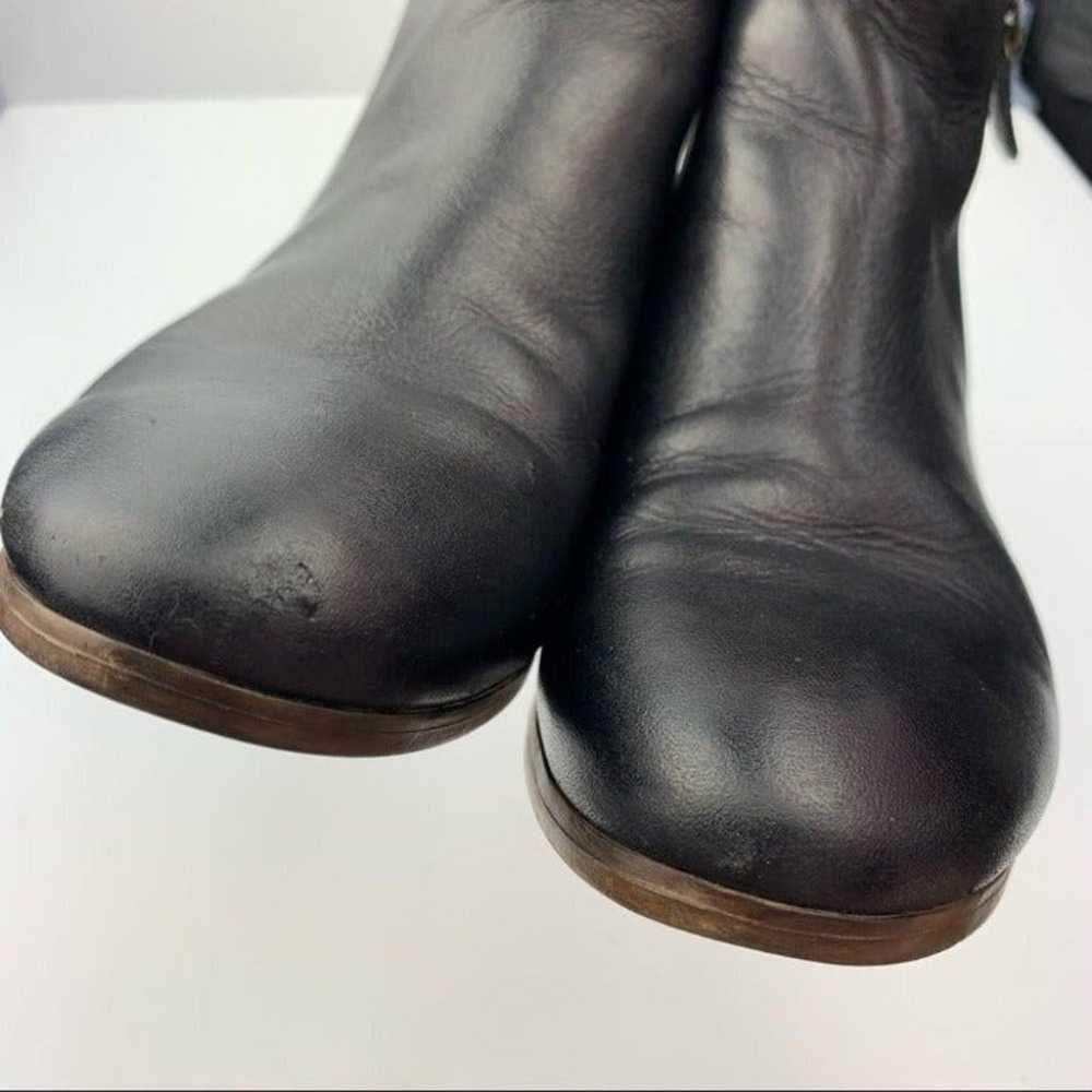 Crown Vintage ankle booties sz 6.5 black - image 9