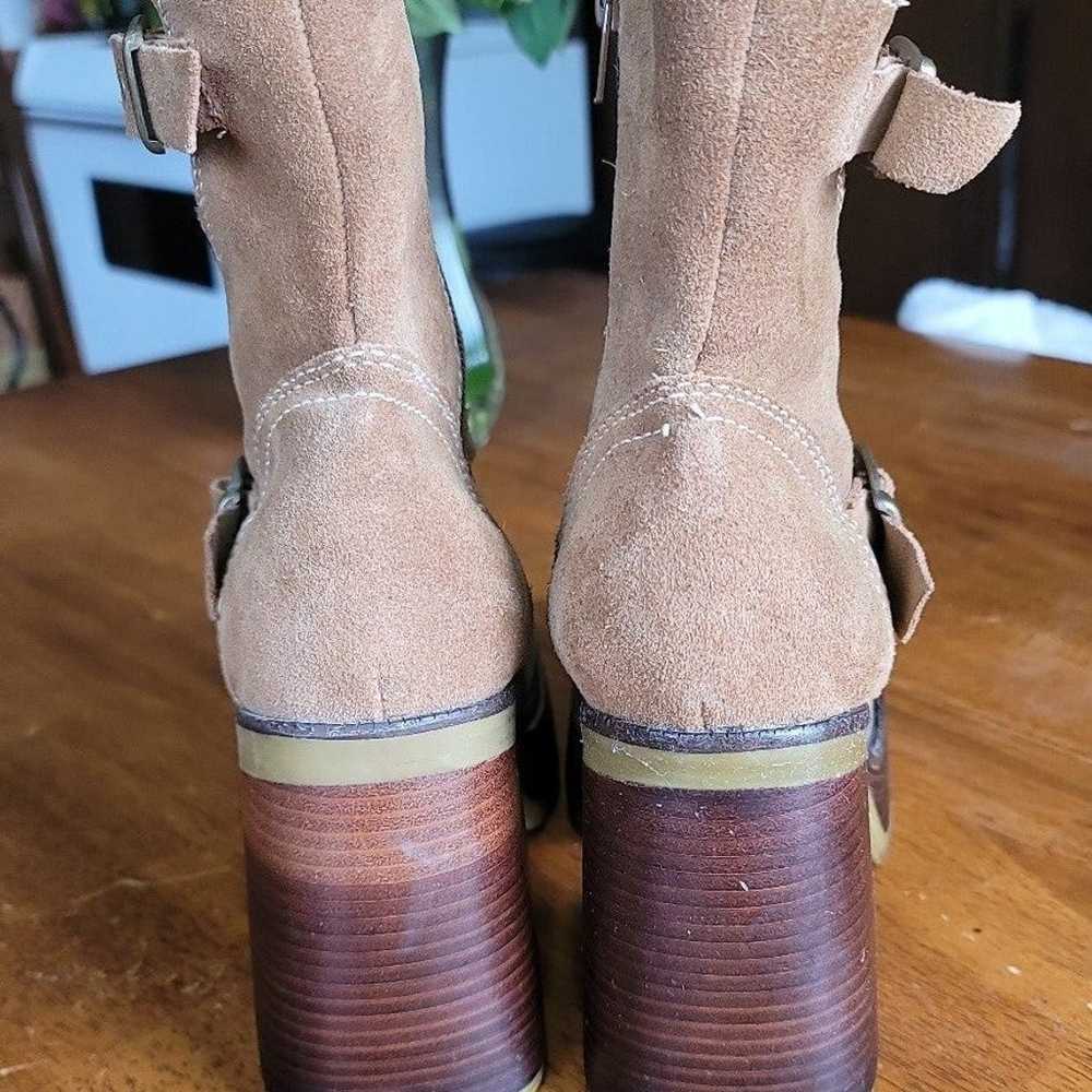 Vintage Y2K Soda Platform Boots, Brown, Size 81/2… - image 5