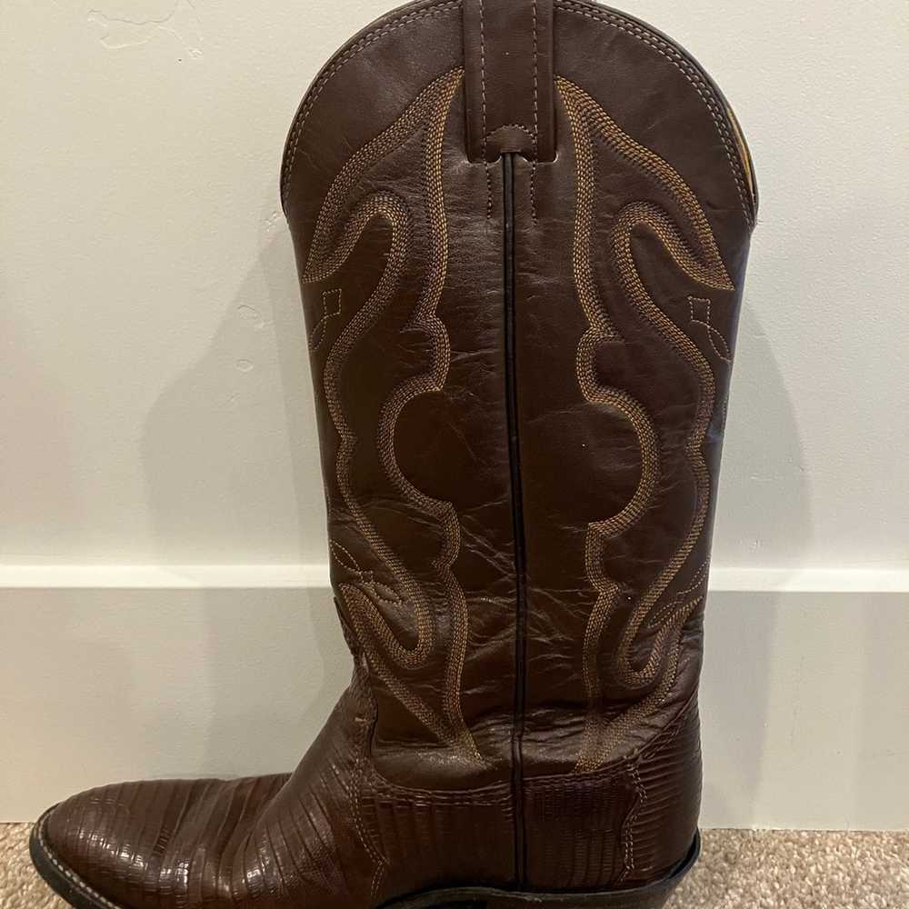 Vintage Nocona Cowboy Cowgirl Boots size 6 - image 1