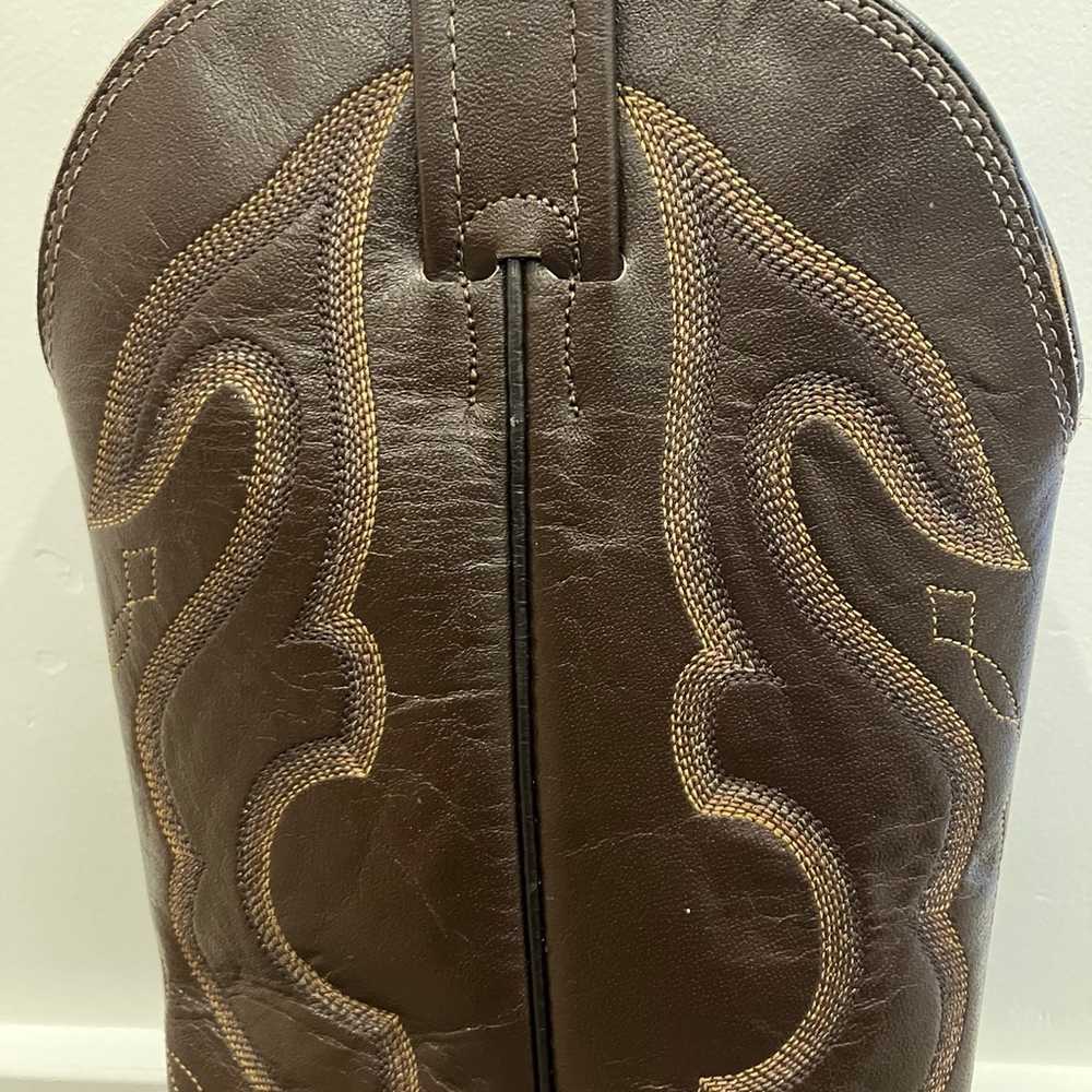 Vintage Nocona Cowboy Cowgirl Boots size 6 - image 3