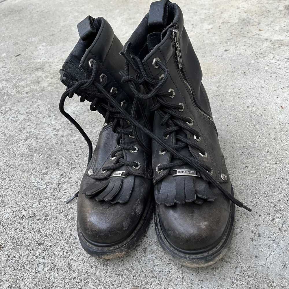 vintage Harley-Davidson Riding Boots - image 4