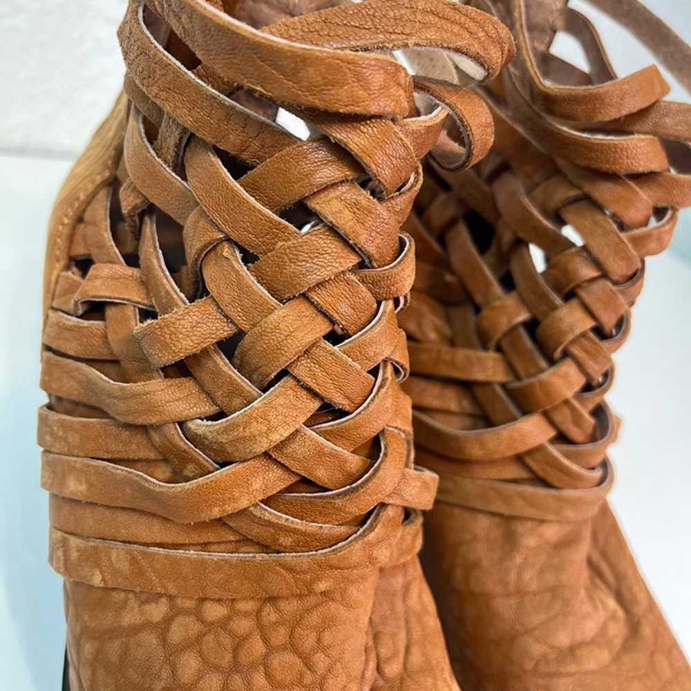 Free People Womens Carrera Braided Woven Leather … - image 11