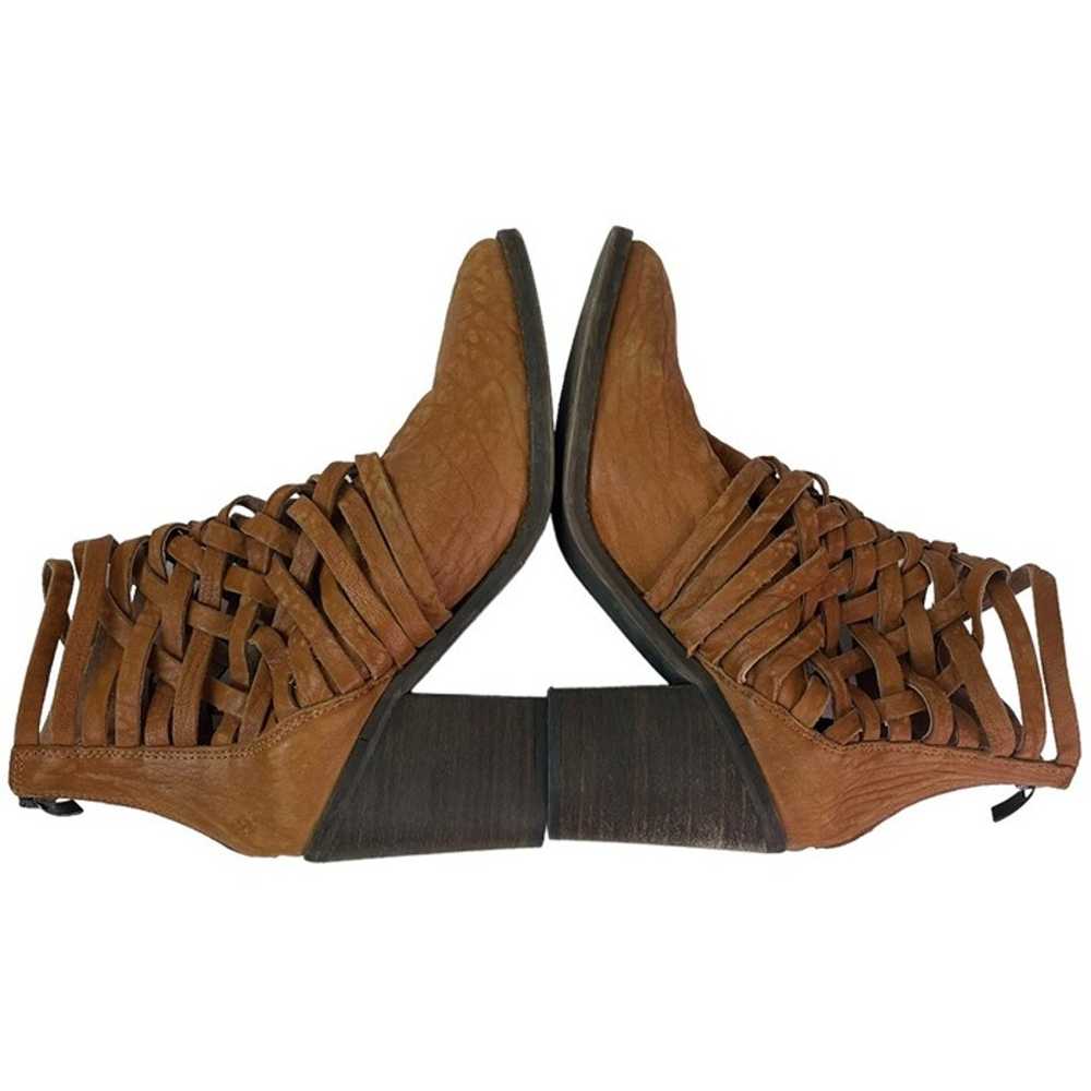 Free People Womens Carrera Braided Woven Leather … - image 3