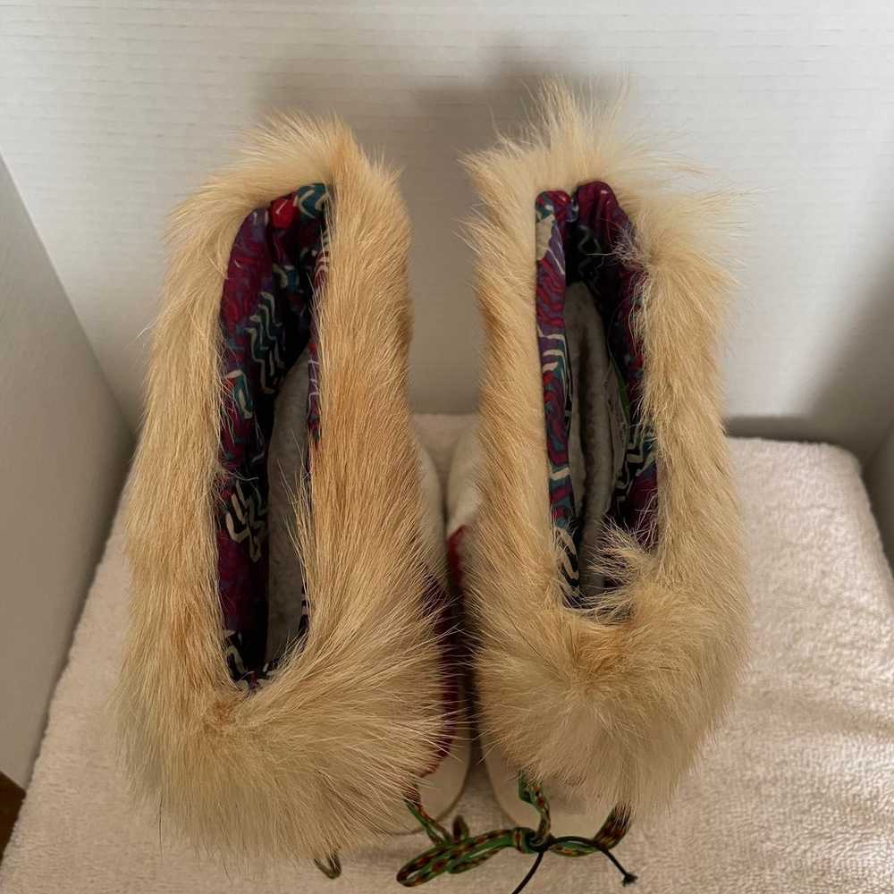 Tecnica vintage after ski boots goat fur - image 10