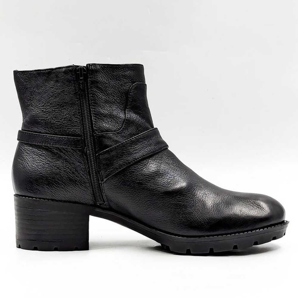 Nine West Women Dynamic BLack Leather Retro Vinta… - image 11