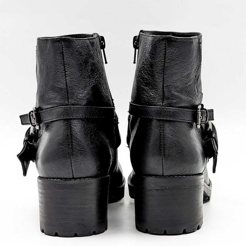 Nine West Women Dynamic BLack Leather Retro Vinta… - image 3