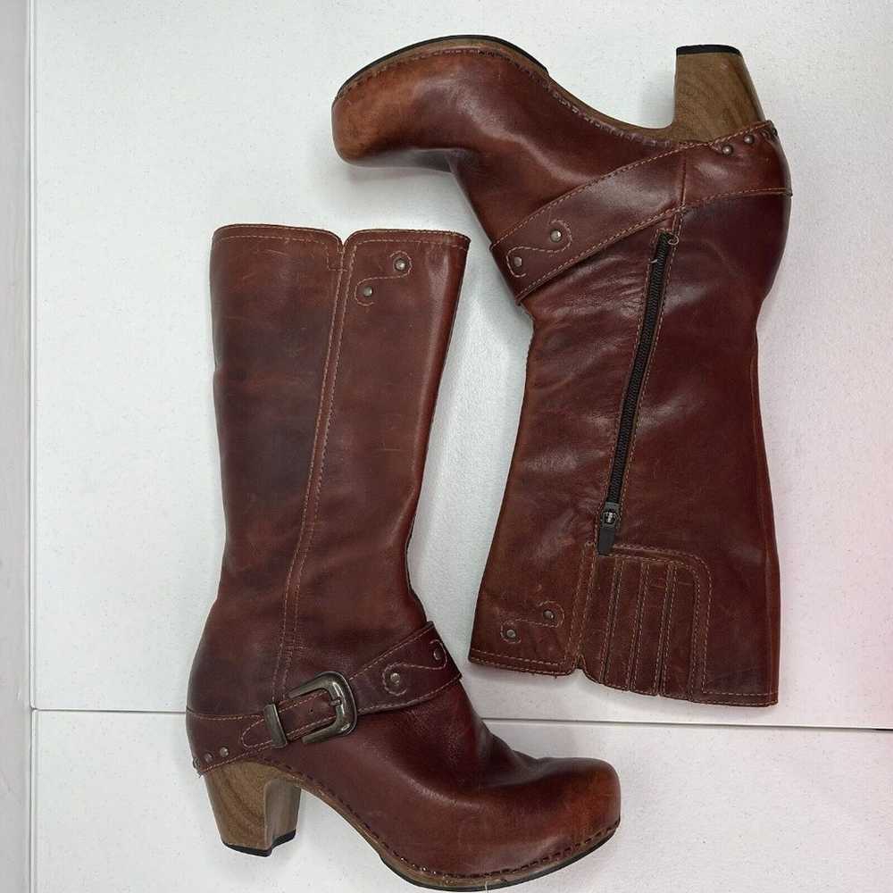 Dansko Size 39 US 8 8.5 Rylan Brown Leather Boots… - image 4