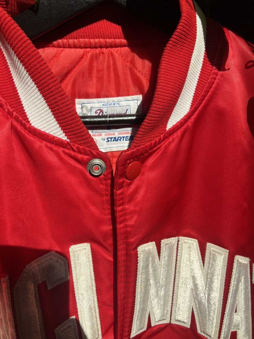 Starter Cincinnati Reds Bomber Jacket - image 4