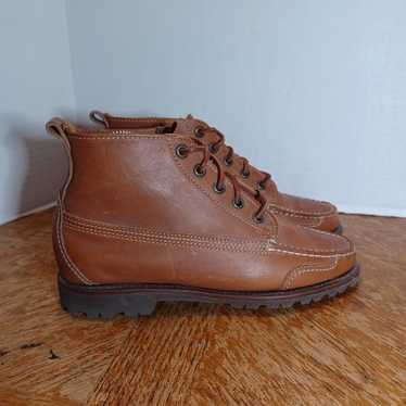 Vintage Cole Haan Country Moc Toe Boot Leather Vi… - image 1