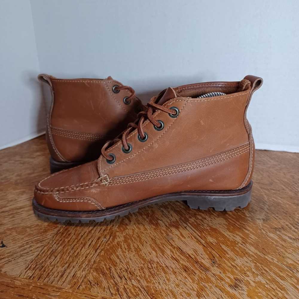 Vintage Cole Haan Country Moc Toe Boot Leather Vi… - image 3