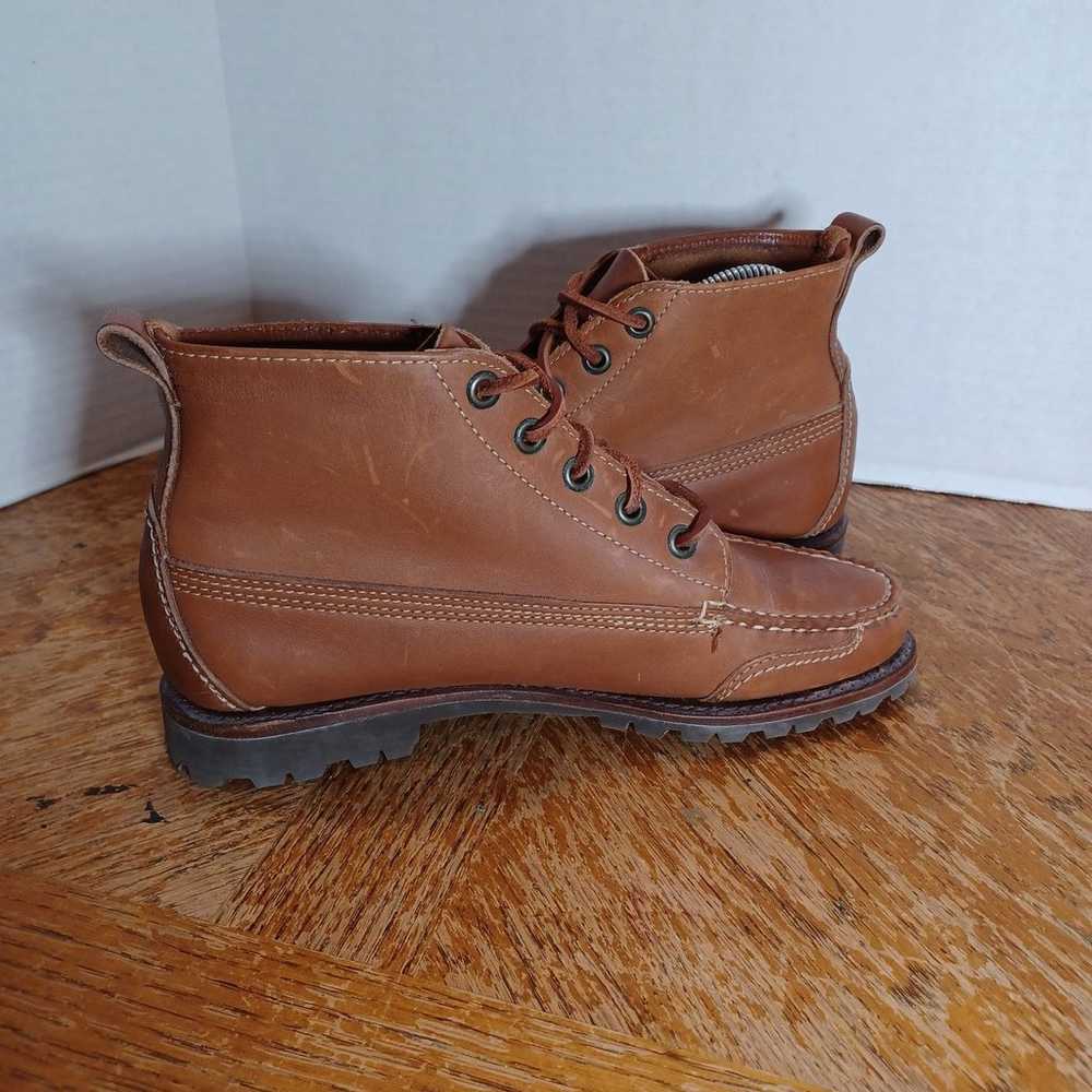 Vintage Cole Haan Country Moc Toe Boot Leather Vi… - image 4