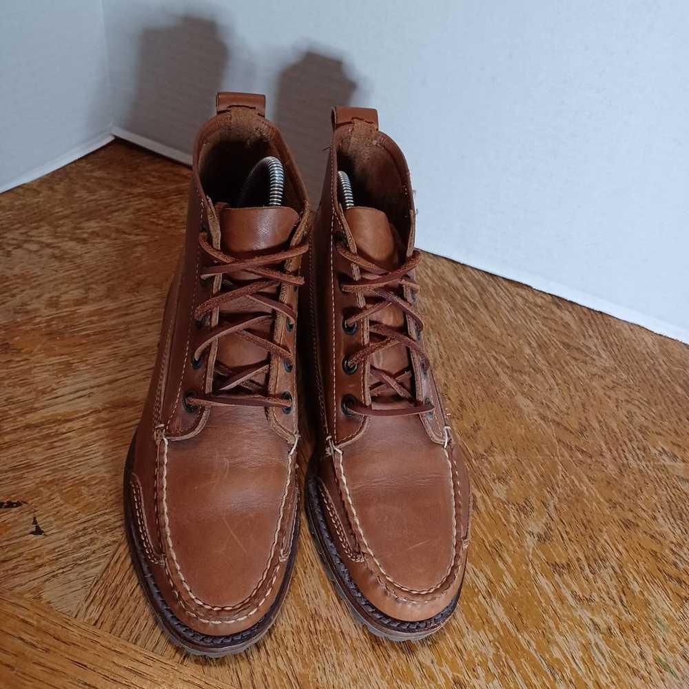 Vintage Cole Haan Country Moc Toe Boot Leather Vi… - image 6