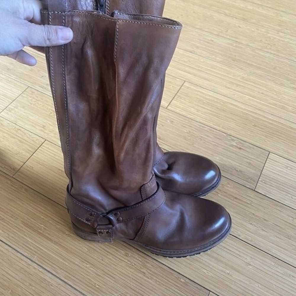 Vintage Foundry Co Womans Mid Calf Brown  Leather - image 4