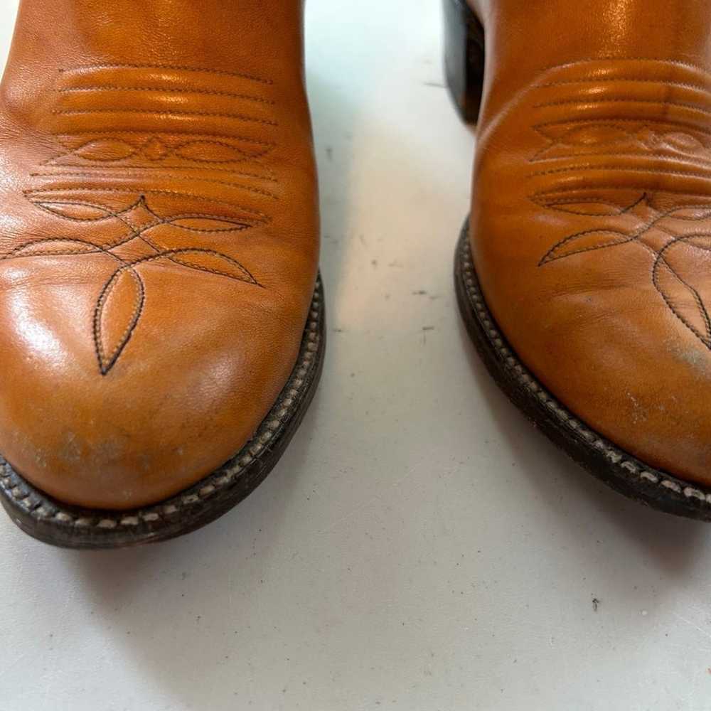 Larry Mahan women, 5.5 vintage cowgirl boots. - image 3