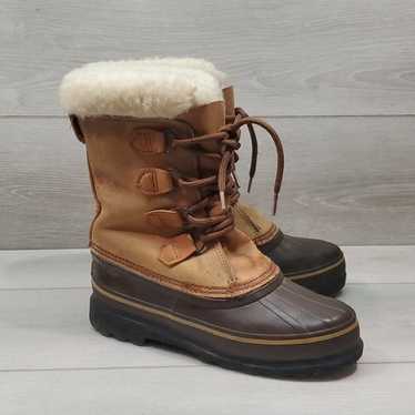 Sorel Women Vintage Duck Ankle Leather Insulated … - image 1