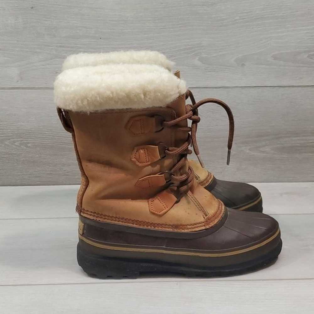 Sorel Women Vintage Duck Ankle Leather Insulated … - image 2