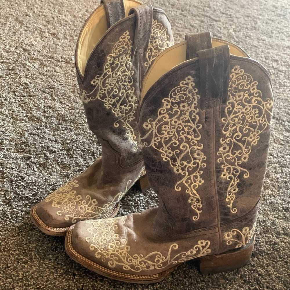 Corral vintage cowboy boots - image 3