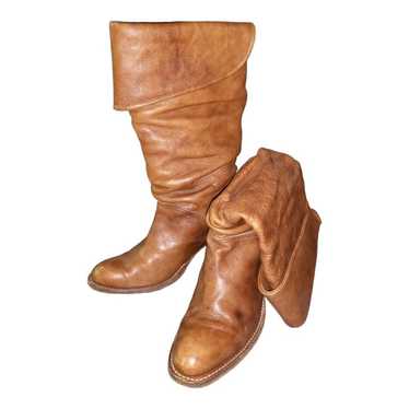 Frye vintage durado cuffed heel boots - image 1